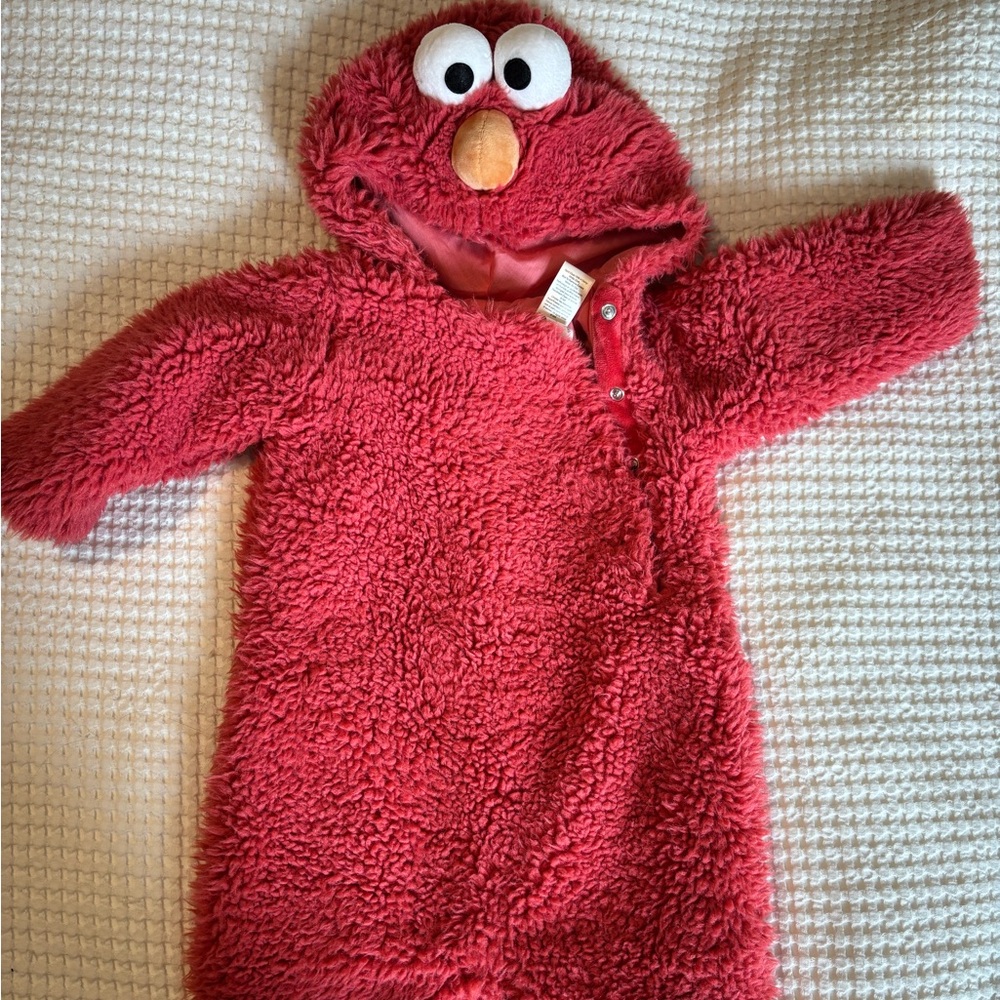 Pottery Barn Kids Red Fuzzy Costume